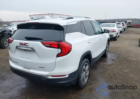 2021 GMC Terrain Awd Slt из США, поврежденный, VIN 3GKALVEV7ML390380